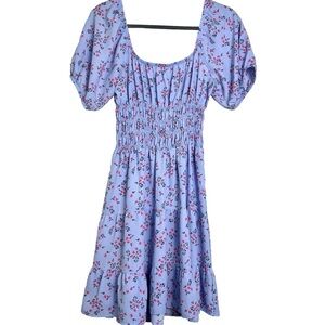 Socialite Floral Off/On the shoulder Dress